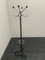 Coat Rack in Steel and Anthracite Lacquer, 1970s 1