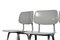 Vintage Revolt Light Gray Chairs by Friso Kramer for Ahrend, 2004, Set of 4 5