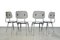 Vintage Revolt Light Gray Chairs by Friso Kramer for Ahrend, 2004, Set of 4, Image 7