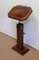 Solid Walnut Lectern, 1940s 3