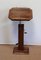 Solid Walnut Lectern, 1940s 1