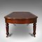 Large Antique Mahogany 8-Seater Library Table, 1850s 6