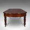 Large Antique Mahogany 8-Seater Library Table, 1850s 4