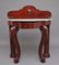 19th-Century Mahogany and Marble Top Console Table 11