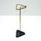 Mid-Century Minimalist Umbrella Stand in Brass & Iron, 1950s, Image 8