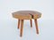 Solid Wood Side Table with Dovetail Reinforcement in the style of George Nakashima, Image 1