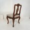 18th-Century German Baroque Chair in Carved Walnut, 1740s 9