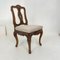 18th-Century German Baroque Chair in Carved Walnut, 1740s, Image 4