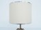 Silvered Ceramic Table Lamp with Fruit Basket 4