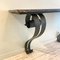 Art Deco French Console Table in Forged Metal and Marble by Raymond Subes, 1925 6