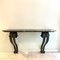 Art Deco French Console Table in Forged Metal and Marble by Raymond Subes, 1925 1