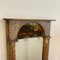Small Early 19th-Century French Empire Gilded Mirror with Glass Painting 3