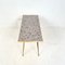 Mid-Century German Mosaic and Brass Side Table in the Style of Berthold Muller 8