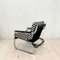 Mid-Century German Chrome Cantilever Armchair with Black and White Stripes, 1970s 16