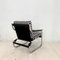 Mid-Century German Chrome Cantilever Armchair with Black and White Stripes, 1970s 18