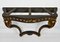 Antique Italian Console Table with Gilt & Ebonised Marble Top 13