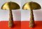 French Bronze Table Lamps from Maison Charles, 1970s, Set of 2 3