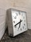 Square French Factory Clock from Brillie, 1950s 3