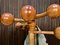 Scandinavian Sculptural Pine Wood Coat Rack with Rotatable Ball-Shaped Hooks, 1970s, Image 12