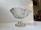 Vintage Crystal Pedestal Bowl in the Style of Daum, France 3