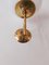 Vintage Brass Sconce with Oval Glass 6