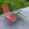 Vintage Vinyl Folding Chair, Italy, 1970s 11