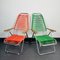 Vintage Vinyl Folding Chair, Italy, 1970s 1