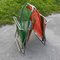 Vintage Vinyl Folding Chair, Italy, 1970s, Image 8