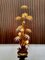 Große Tisch- oder Stehlampe aus vergoldetem Metall im florentinischen Stil von Hans Kögl, 1970er 20