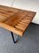 Mid-Century Italian Wood and Metal Bench by by Charlotte Perriand, 1950s, Image 10