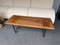 Mid-Century Italian Wood and Metal Bench by by Charlotte Perriand, 1950s, Image 3