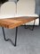 Mid-Century Italian Wood and Metal Bench by by Charlotte Perriand, 1950s 5