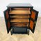 Victorian Ebonised Music Cabinet with 5 Internal Drawers 6