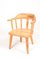 Mid-Century Lounge Chair in Solid Pine, 1960s, Image 1