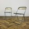 Plia Folding Chairs by Giancarlo Piretti for Anonima Castelli, 1967, Set of 2 1