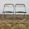 Plia Folding Chairs by Giancarlo Piretti for Anonima Castelli, 1967, Set of 2 5