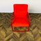 Vintage Red Tubular Chrome Chair, Denmark 8