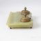 Antique French Ormolu and Green Onyx Desk Set 8