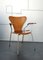 Poltrona serie 7 3270 in teak di Arne Jacobsen per Fritz Hansen, 1964, Immagine 2