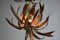 Hollywood Regency Brass Palm Tree Floor Lamp from Maison Jansen, Image 10