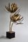 Hollywood Regency Brass Palm Tree Floor Lamp from Maison Jansen, Image 1