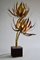 Hollywood Regency Brass Palm Tree Floor Lamp from Maison Jansen 11