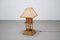 Lampada a forma di lanterna in bambù, anni '70, Immagine 4