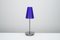 Postmodern Table Lamps in Glass and Metal, 1980s, Set of 2 6