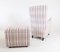 Senta Armchairs with Ottoman by Gerard van den Berg for Wittmann, Set of 4 22