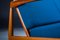 Poltrone modello 121 Paper Knife e divano di Kai Kristiansen per Magnus Olesen, anni '60, set di 3, Immagine 20