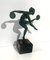 Art Deco Dancer Sculpture by Max Le Verrier for Derenne, France, 1930s, Image 6