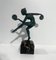 Art Deco Dancer Sculpture by Max Le Verrier for Derenne, France, 1930s, Image 13