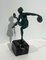 Art Deco Dancer Sculpture by Max Le Verrier for Derenne, France, 1930s, Image 16