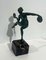 Art Deco Tänzerskulptur von Max Le Verrier für Derenne, Frankreich, 1930er 16